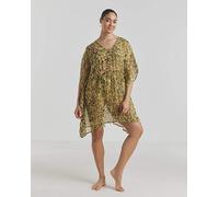 Magisculpt Embellished Kaftan Animal Print 20/22