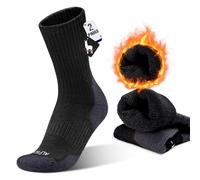MAGISDU Alpaca Ski Crew Socks for Men Women 2 Pairs Thermal Compression Hiking Wool Boot Socks Thick Warm Winter Walking Running Anti Blister Size 3-15