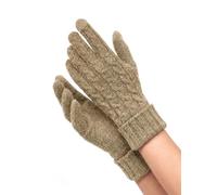 MAGISDU Alpaca Wool Winter Thermal Gloves Womens Touchscreen Jacquard Knit | 100% Alpaca Wool,Jacquard Pattern,Ergonomic Design,Long Cuff,Flexible,Thermal,warm,Driving,Dog Walking,Travel，Outdoor
