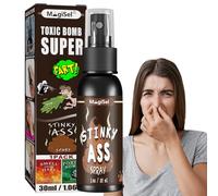 MagiSel Fart Liquid, Smelly Liquid Spray, Liquid Farta Spray, Smelly Farta Spray, Liquid Fart Smell, Liquid Fart Spray, Smelling Smelly, Non-Toxic Joke Poop, Bomb, EW-A09A-E3L8, Brown