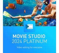 MAGIX Movie Studio 2024 Platinum: Creative video editing for everyone | Video editing program | Video editor | for Windows 10/11 PCs | 1 PC license