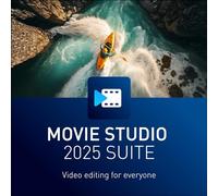 MAGIX Movie Studio 2025 Suite: video editing for everyone | Video editing program | Video editor | for Windows 10/11 PCs | 1 PC license for 2 devices in shipping pack