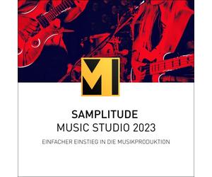 MAGIX Samplitude Music Studio 2022, Everything you need to create your music, The complete software studio for composing, recording, mixing and mastering.