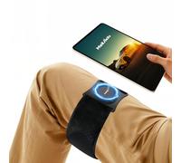 MAGJIEYX Magnetic Pilot Kneeboard for iPad, Strong N52 Magnets Tablet Holder for Cockpit Home Use Relaxing Office Portable Hands Free for iPad Mini/Air/Pro/Galaxy Tabs/iPhone with 2 Elastic Straps