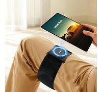 MAGJIEYX Pilot Kneeboard for Tablet, Portable Magnetic Tablet Holder for Pilots Relaxing Office Creators Strong Magnet & 2 Adjustable Straps Hands Free for iPad Pro Air Mini All Tablets Smartphones