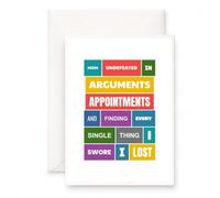 MAGJUCHE Mothers Day Card for Mom, Funny Undefeated in Arguments Humor