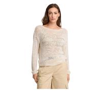 Maglia con ricamo lettering - female - Kocca - Round-neck Knitwear - White - S - Knitwear S