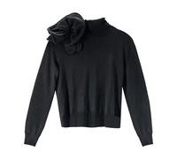 Maglia Dolce Vita Fiore- female- Moschino- Turtlenecks- Black- M- Knitwear M