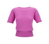 Maglia girocollo a maniche corte- female- Extreme Cashmere- T-Shirts- Pink- ONE SIZE- Tops ONE SIZE