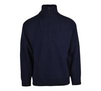 Maglione collo alto con zip - male - Daniele Fiesoli - Turtlenecks - Blue - L - Knitwear L