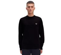 MAGLIONE GIROCOLLO UOMO FRED PERRY NERO