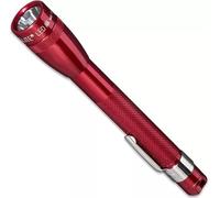 Maglite Mini AAA 2 Cell LED Flashlight Blister Pack - Red