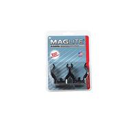 Maglite D Cell Wall Brackets - Vehicle Mounts - Twin Pack - Genuine Maglite