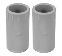 Magluv 2 Pack Rubber Adapter for Fluval Ribbed Hosing 104/105/106/204/205/206, Aquarium Tubing Connectors for Fluval Rubber Hose Connector Fluval 206 Replacement Parts, A20016