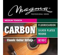 Magma - 1 Set of Silver Copper Spanish Guitar Strings, 1°, 2° and 3° Flurocarbon - Medium Tension - (GC110C)