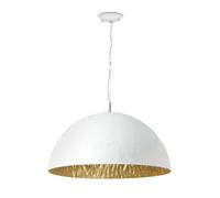 Magma 3 Light Dome Ceiling Pendant White Gold E27 Netlighting White One Size