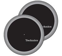 Technics Slipmat Strobe 3: Silver Dots on Black