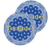 Magma 60690 - Technics Bandana 2 Slipmats (Pair) (Blue)