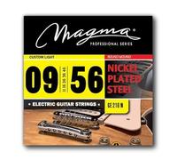 Magma - Custom Light Electric Guitar Strings 7 String Nickel Plated Steel Strings 9" - 0.56" (String Gauges - 09, 11, 16, 26, 36, 46, 56) - (GE140N) - 1 Set