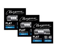 Magma Electric Guitar Strings Set of 3 Light Gauge 010 - .046 Stainless Steel (GE140SF)