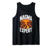 Magma Expert Volcano Lava Geology Earth Science Tank Top