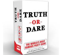 Magma Games | TRUTH OR DARE - Best Board Games for Adults, Teens & Kids - Funny Adult Card Game for Night with Friends, Groups, Couples, Hen/Bachelorette Party - From 2 to 10+ Players with 120+ cards
