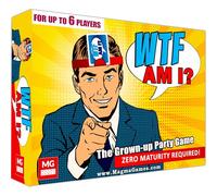 Magma Games WTF AM I? - Headband Game for Adults, Board Games for Adults & Kids, Guess Who Am I, Perfect for Party, Birthday Presents and Game Night, Gifts & Travel from +2 Players, With +120 cards
