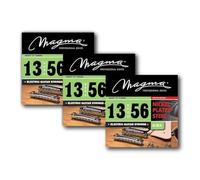 Magma Heavy "A" Tuning - Nickel Plated Steel Strings 3.5mm - 14mm (String Gauges - 13, 17, 26, 36, 46, 56) - (GE180N) - 3 Sets
