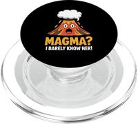Magma I Barely Know Her Volcano Lover Geologist Humor PopSockets PopGrip for MagSafe