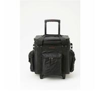 Magma LP100 DJ 12" Vinyl Record Trolley Bag (black, red)
