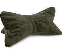 MAGMA Reading Bone Neck Pillow Cord Green 42 x 22 cm