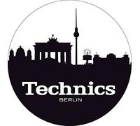 MAGMA Technics 60612 PAIR Slipmat Skyline Berlin Logo Original DJ / Brand New