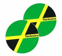 Magma Technics Jamaica Slipmat - 60646 - Pair - Green/Yellow/Black