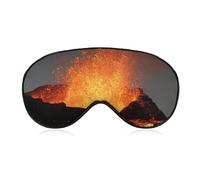 Magma Volcanoes Eruption Sleep Eye Mask Sleeping Light Blocking Cover Night Blindfold for Travel Nap