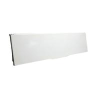 Magman Magflap Mk3 Horizontal Letterbox Draught Excluder Satin White Steel Magnetic Seal Internal External