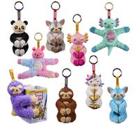 MagMiMi Magnetic Animal Character Plush with Reusable Tin, 9 to Collect, Styles May Vary