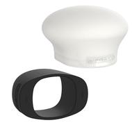 MagMod MagSphere 2 & MagGrip 2 Bundle, Magnetic Flash Diffuser Kit for On-Camera Photography, Modular Lighting Control System, Compatible with 99% of All Speedlites