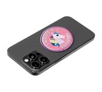 Magmoji badge personalizes your iPhone or any magnetic surface with a delightful unicorn design