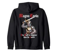 Magna Carta Freedom And Civil Rights Zip Hoodie