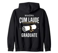 Magna Cum Laude Graduate Graduation School Class Zip Hoodie