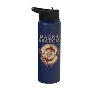 Magna Graecia Ancient Gr ities History Stainless Steel Insulated Water Bottle
