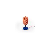 Magna Graecia Collection Medusa Mask Table Lamp Terracotta/ Blue