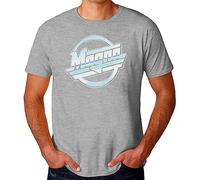 Magna Logo Men's T-Shirt Heather Grey (3X-Large)