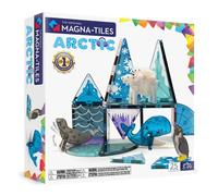 Magna-Tiles Arctic Animals, 25 Piece Set, The Original Magnetic Parts for Creative Open Development, Educational Toys for Children from 3 Years + (25