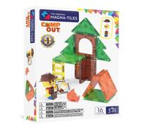 Magna-Tiles Camp Out 16-Piece Magnetic Construction Set, The Original Magnetic Building Brand