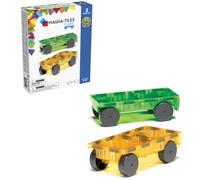 Magna-Tiles Cars Expansion Set, The Original Magnetic Building Tiles For Creativ