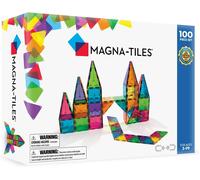 MAGNA-TILES Classic 100-Piece Magnetic Construction Set, The ORIGINAL Magnetic