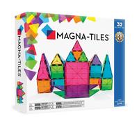 MAGNA-TILES Classic 32-Piece Magnetic Construction Set, The Original Magnetic