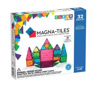 Magna-Tiles Clear Colors 32 piece set & Zog + Zog
