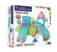 Magna-Tiles Coral Reef 25-Piece Magnetic Construction Set, The Original Magnetic Building Brand